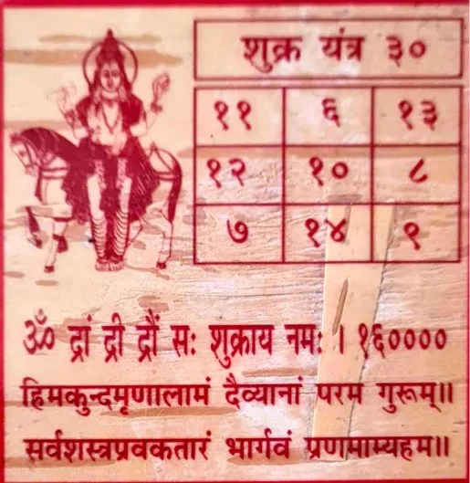 Shani Yantra